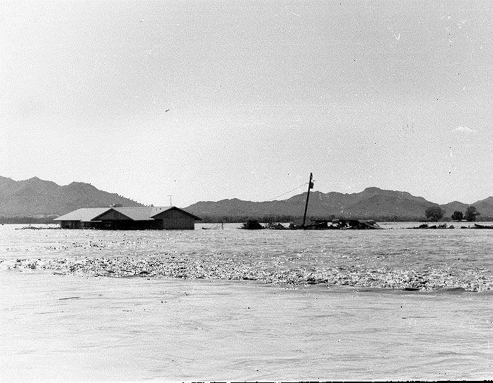 salt river during flood
