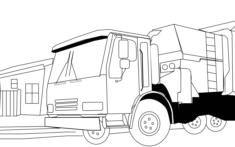 Front cover of the coloring book