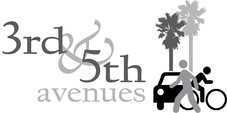 3rd and fifth avenues.