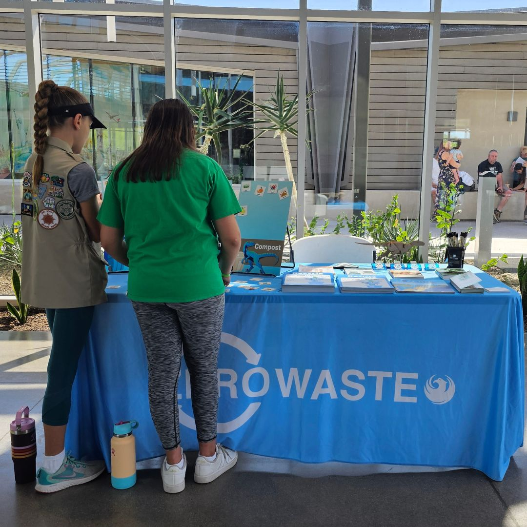 Zero Waste Tabling event