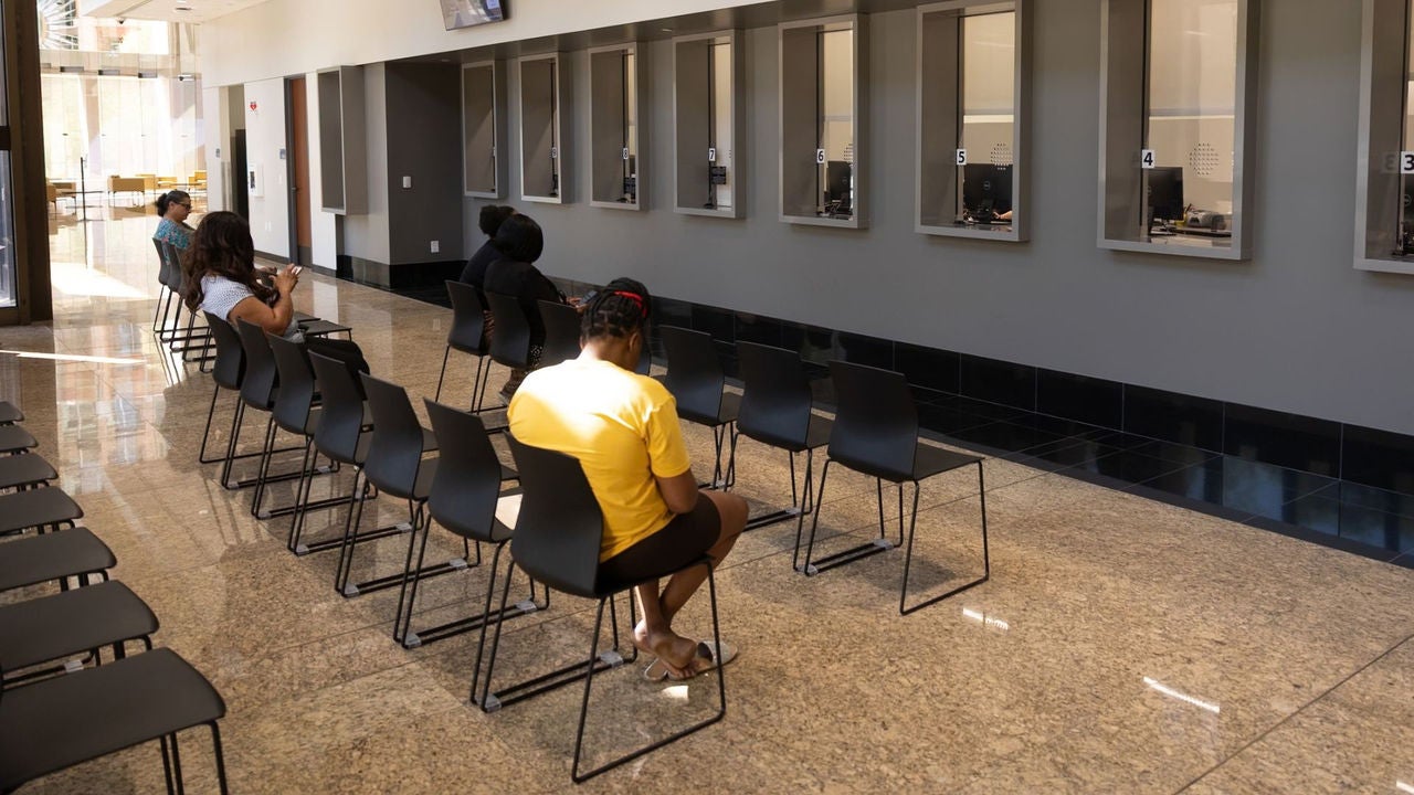 Public Record counter at Police Headquarters. 