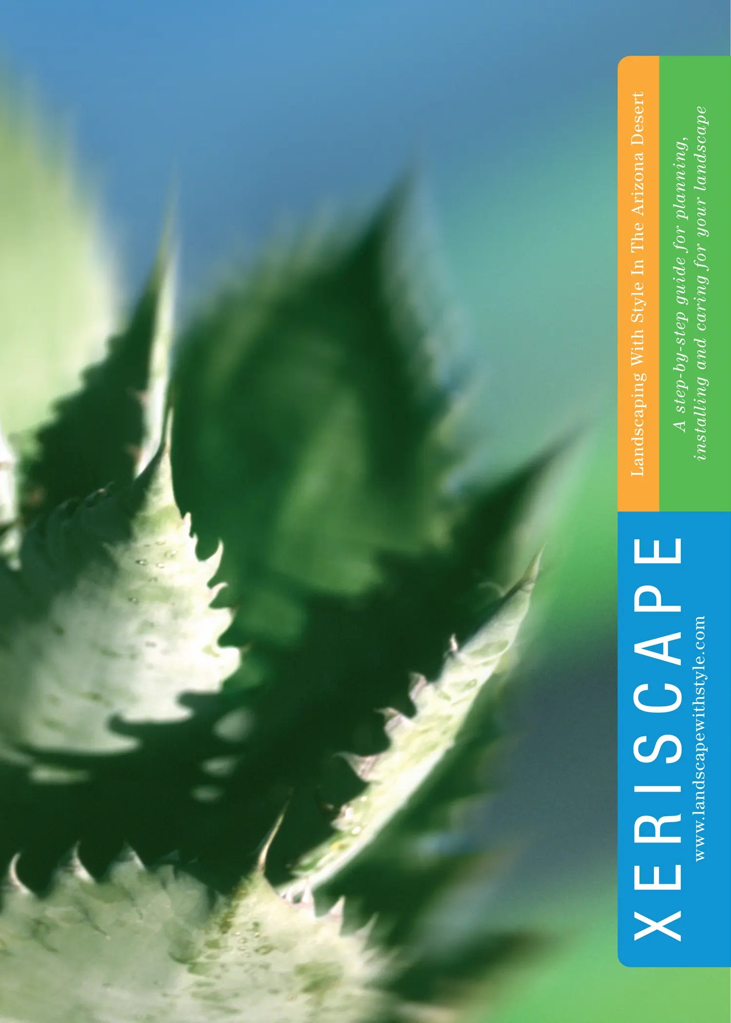 Xeriscape Landscape With Style Booklet Cover Graphic 