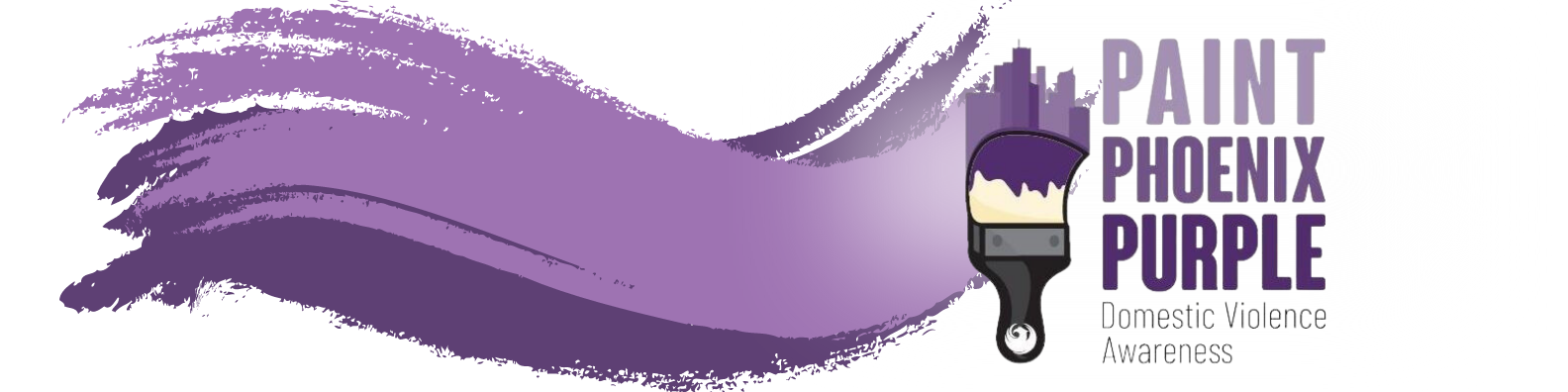 Paint Phoenix Purple Webpage Banner - 1
