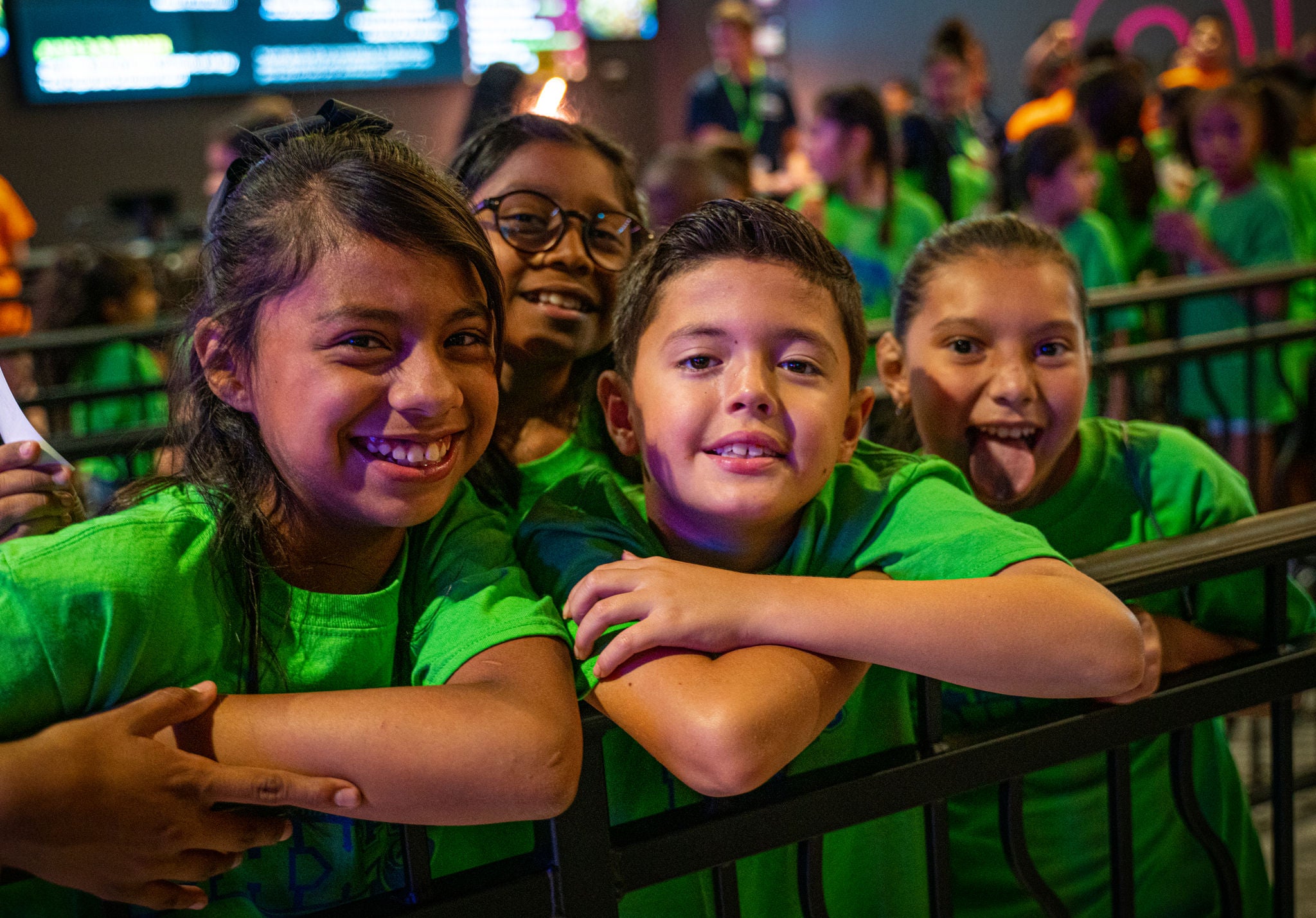 Children smiling