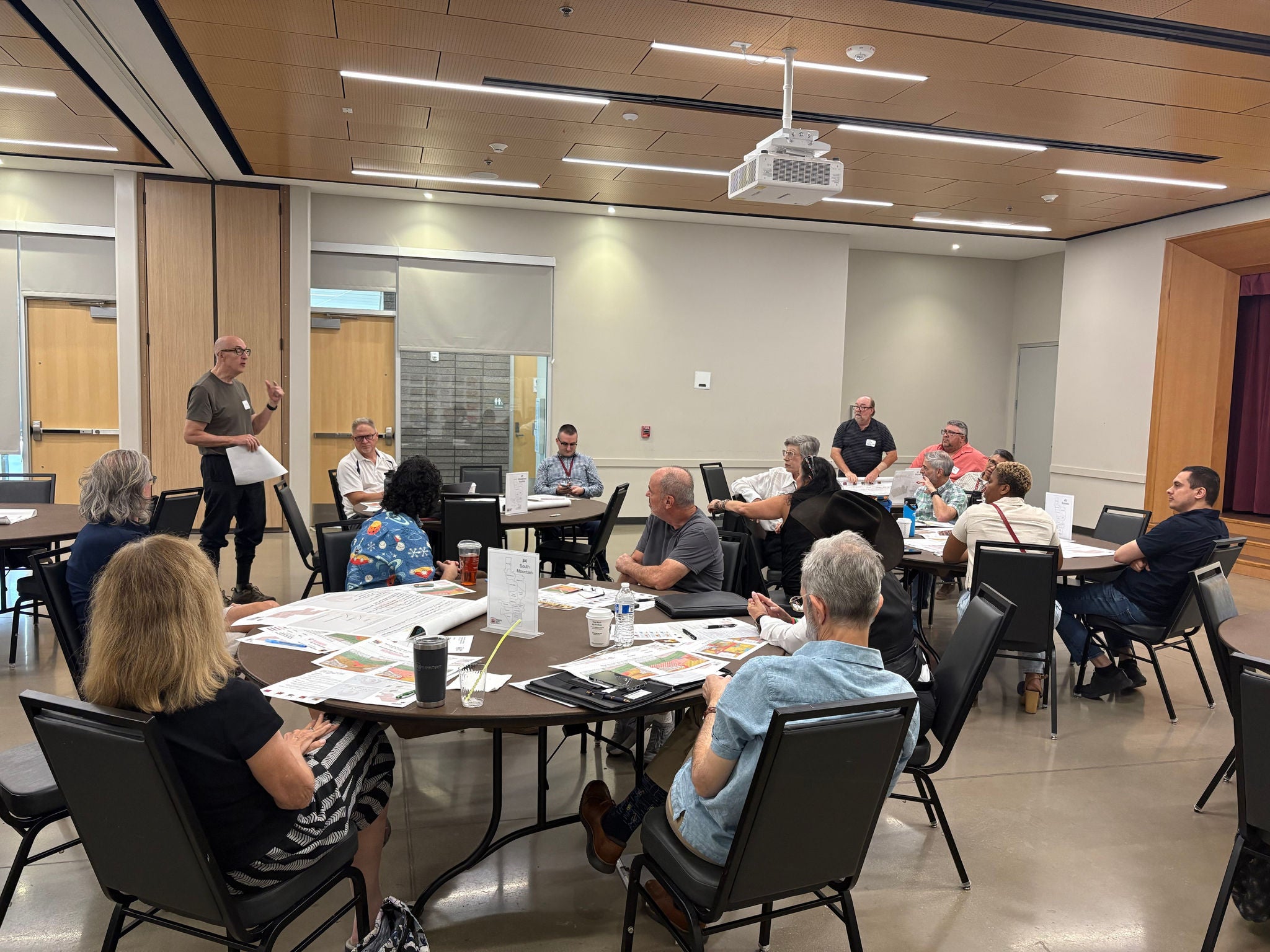 Resident speaks to summit