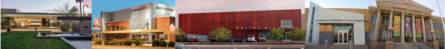 Cultural Facility Buildings in a Collage