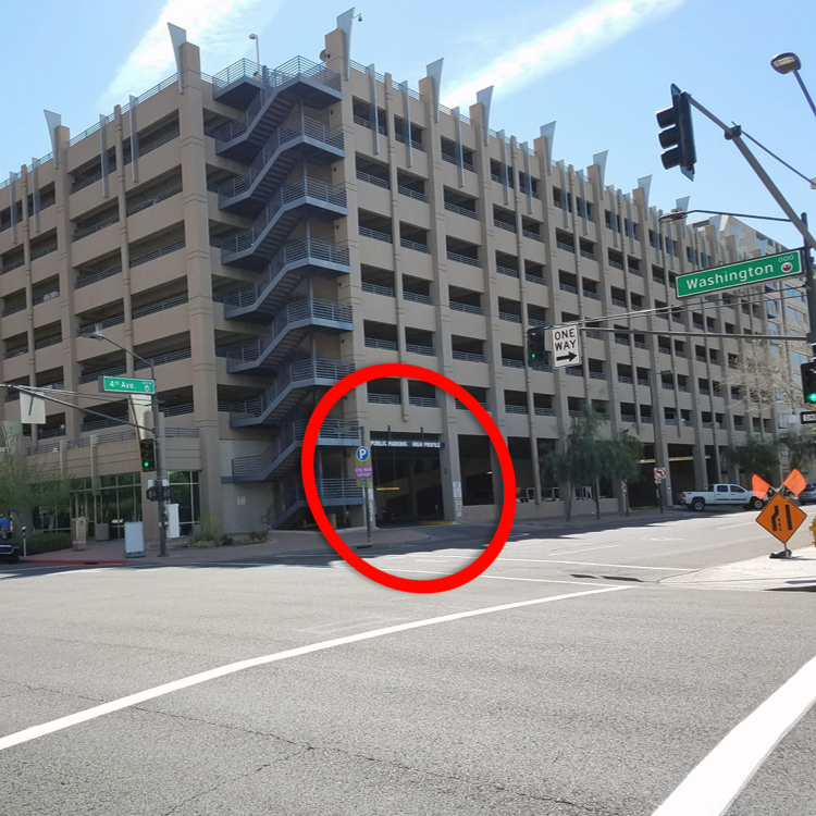 View of 4th Avenue entrance
