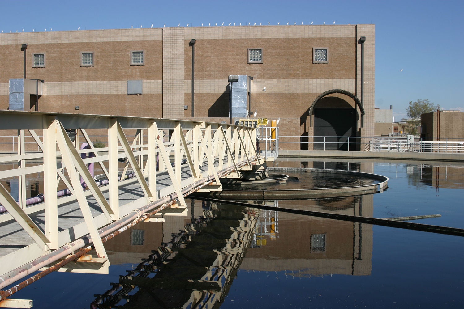 91st Avenue Plant Secondary Clarifier 2003 SMALLER