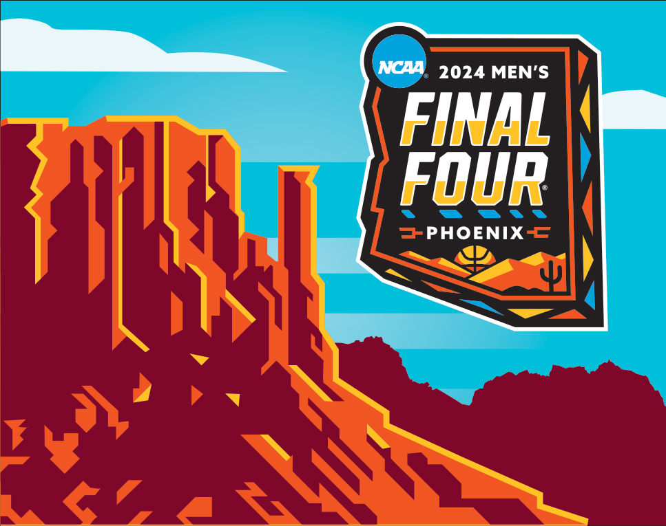 Logo image for the 2024 Men's NCAA Final Four in Phoenix