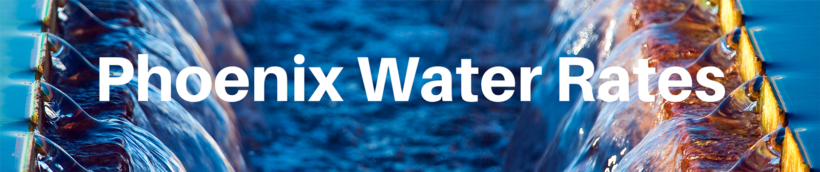 Banner - Phoenix Water Rates 