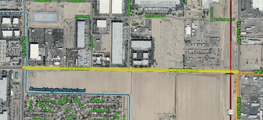 Buckeye Rd, 67th to 59th Ave