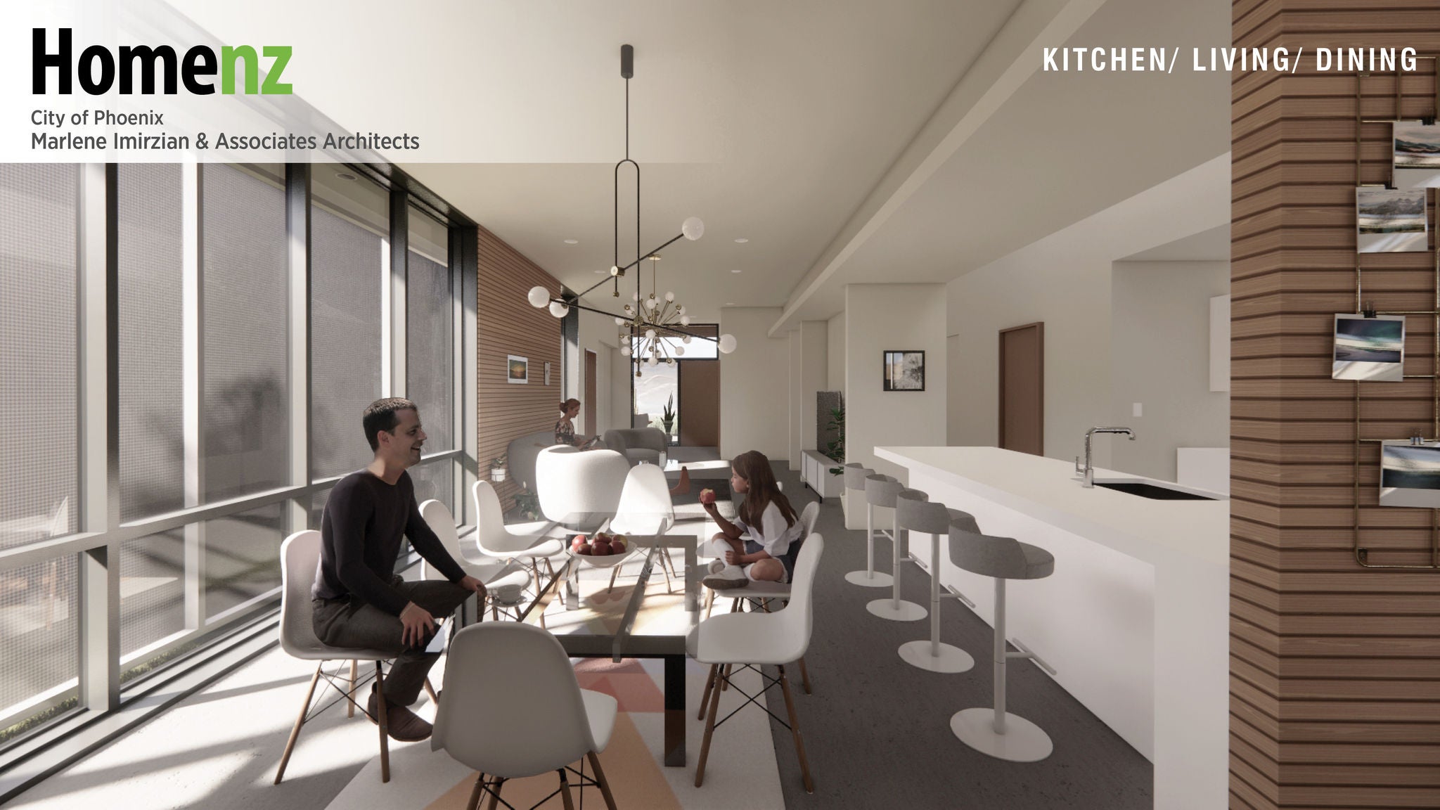 Homenz KITCHEN/LIVING/DINING