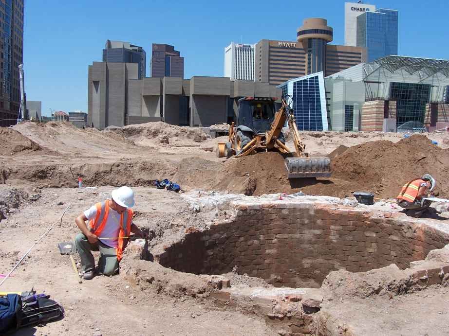 Archaeological Dig in Central Phoenix