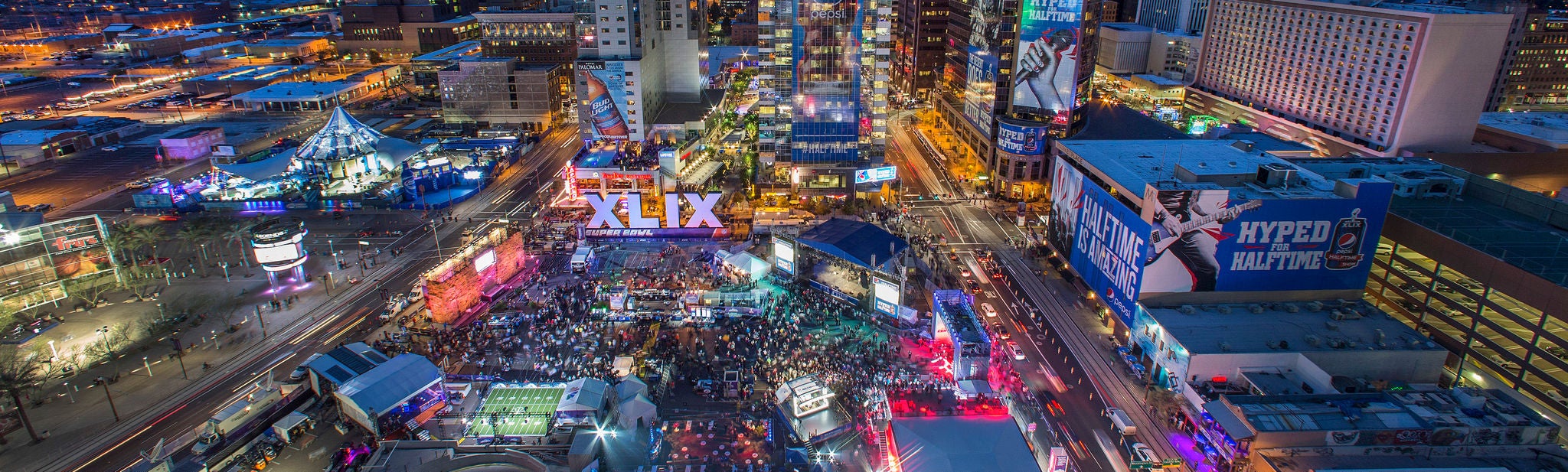 FULL SIZE IMAGE :  Downtown Phoenix Tuesday, January 27, 2015 in Phoenix, Ariz.