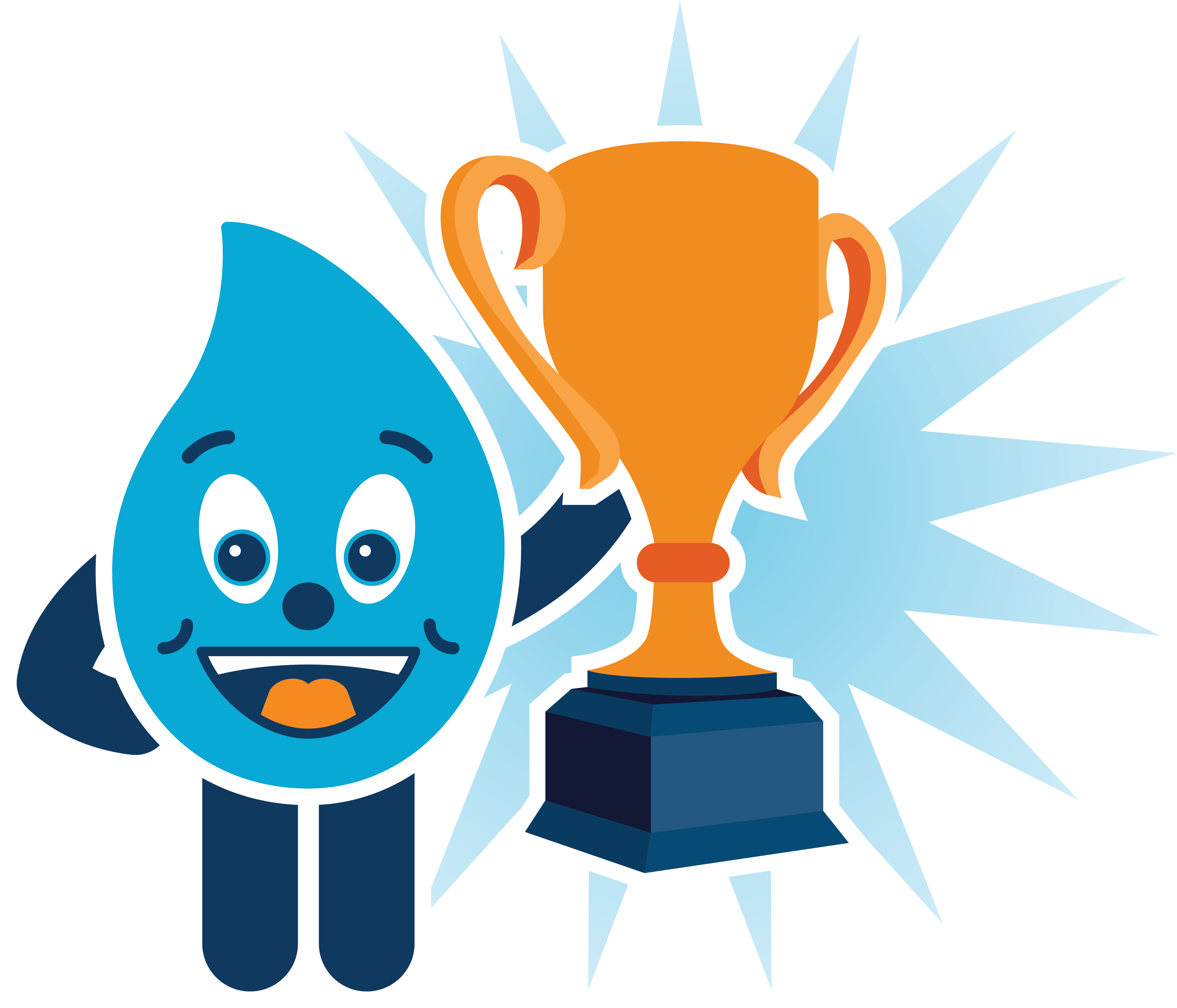 Wayne drop receives the leak finder award 