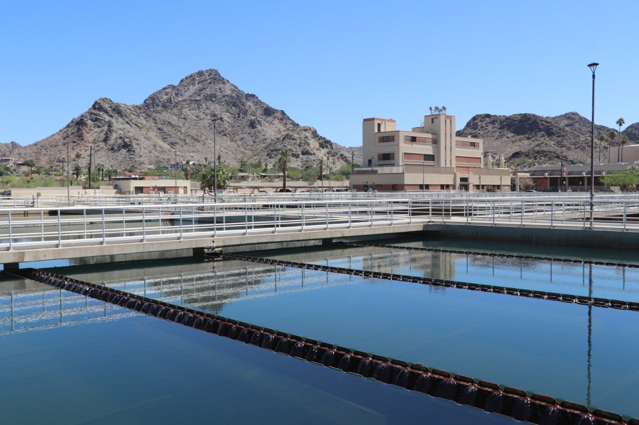 City of Phoenix water treatment plant.