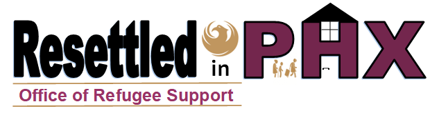 Logo for Resettled in Phoenix