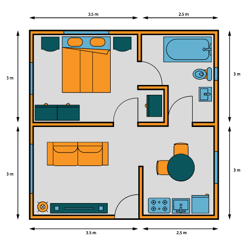 sample floorplan - 3