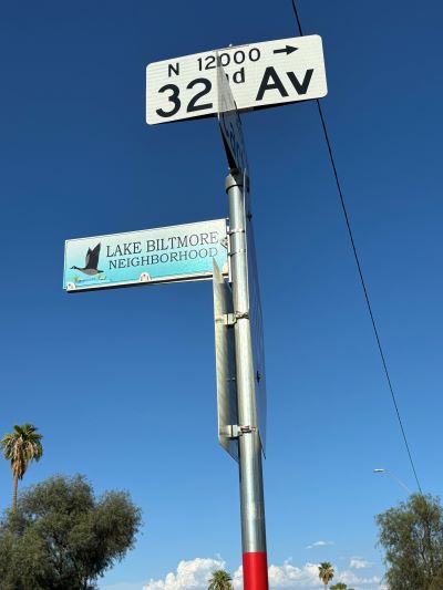 Lake Biltmore Neighborhood - Sign Toppers
