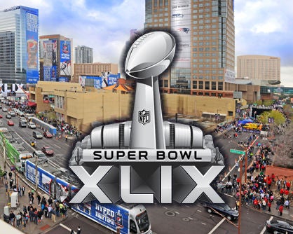 Logo for Super Bowl XLIX