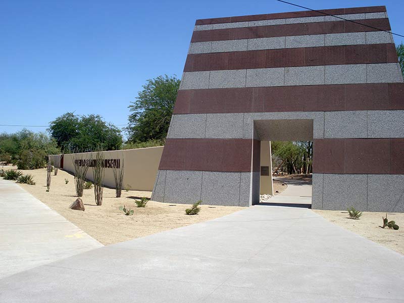 Exterior of museum 