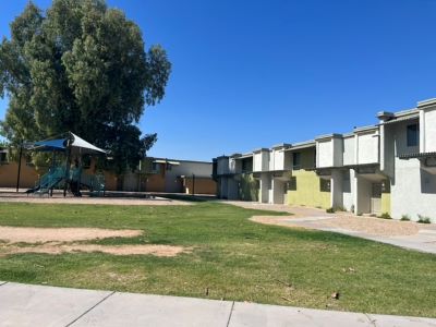 Renovated affordable multi-family housing through CDBG funding.